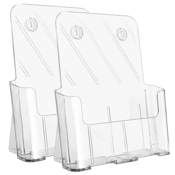 Brochure Holder 9.3 X 11 Inches Plastic Literature Holders Clear Flyer Holder Rack Card Holder, Magazine, Pamphlet, Booklet Disp 
Brochure Holder 9.3 X 11 Inches Plastic Literature Holders Clear Flyer Holder Rack Card Holder, Magazine, Pamphlet, Booklet Disp