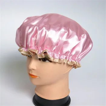 Resuable Lace Elastic Band Bath Hair Caps Waterproof Shower Cap Hat Bath Shower Bouffant Cap For Women Double Layered Shower Hat
Resuable Lace Elastic Band Bath Hair Caps Waterproof Shower Cap Hat Bath Shower Bouffant Cap For Women Double Layered Shower Hat