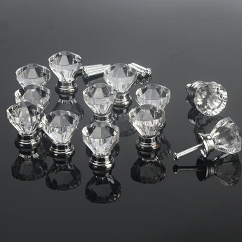 12pcs Acrylic Knobs Crystal Glass Door Knobs Drawer Cabinet Furniture Kitchen Handle
12pcs Acrylic Knobs Crystal Glass Door Knobs Drawer Cabinet Furniture Kitchen Handle