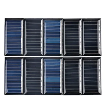 SUNYIMA 10pcs 3V 30MA Solar Panels Polycrystalline Epoxy Solar cells SunPower 40x20mm DIY Solar Battery Charger Painel Solars
SUNYIMA 10pcs 3V 30MA Solar Panels Polycrystalline Epoxy Solar cells SunPower 40x20mm DIY Solar Battery Charger Painel Solars