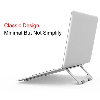 Folding Portable Laptop Stand Viewing Angle/Height Adjustable Quality Aluminum Alloy Bracket for Notebook MacBook Computer
Folding Portable Laptop Stand Viewing Angle/Height Adjustable Quality Aluminum Alloy Bracket for Notebook MacBook Computer