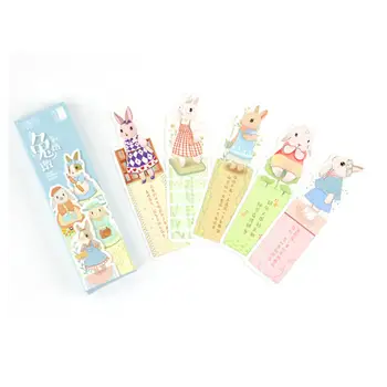 30 pcs/set Cute Funny Rabbit Life Series Paper Bookmark Creative Stationery Teacher Gift School Office Supplies For Students
30 pcs/set Cute Funny Rabbit Life Series Paper Bookmark Creative Stationery Teacher Gift School Office Supplies For Students