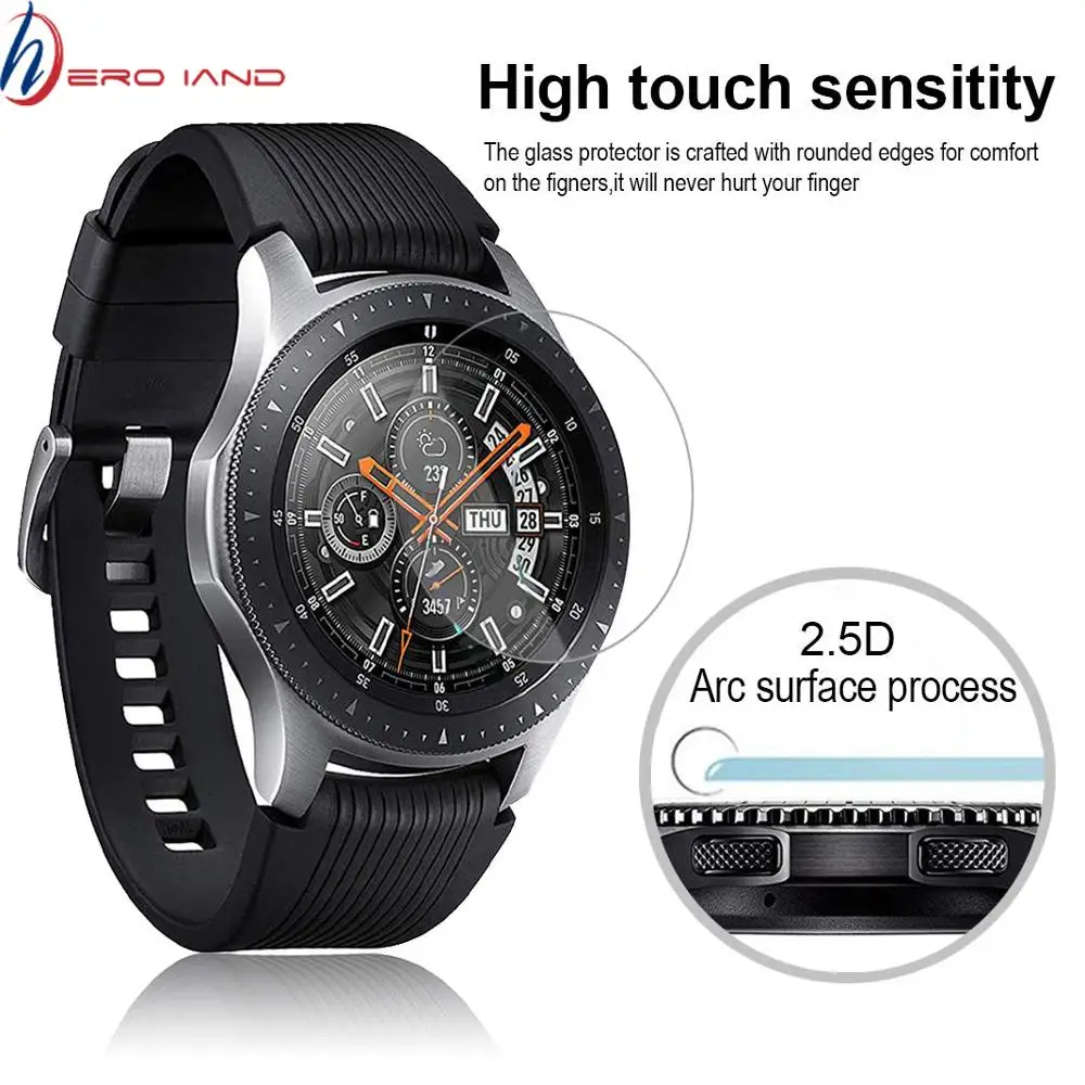 9H Hardness Glass For Samsung Galaxy Watch 46mm accessories Anti-Shock smart watch Tempered Glass Screen Protector Film
9H Hardness Glass For Samsung Galaxy Watch 46mm accessories Anti-Shock smart watch Tempered Glass Screen Protector Film