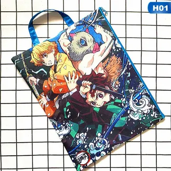 Gift for Anime Demon Slayer Kimetsu No Yaiba A4 File Holder Bag Portable Oxford cloth Storage Bag Folder Document Organizer
Gift for Anime Demon Slayer Kimetsu No Yaiba A4 File Holder Bag Portable Oxford cloth Storage Bag Folder Document Organizer