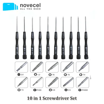 BEST 10 in 1 Screwdriver Set T3 T4 T5 T6 P2 P5 PH00 PH000 Y2.5 Flat 2.0 Mobile Phone Laptop PC Opening Repair Tools Kit
BEST 10 in 1 Screwdriver Set T3 T4 T5 T6 P2 P5 PH00 PH000 Y2.5 Flat 2.0 Mobile Phone Laptop PC Opening Repair Tools Kit