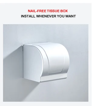 Free Shipping YUJIE JY5280-1 Non perforated black space aluminum toilet toilet roll toilet paper holder toilet tissue box
Free Shipping YUJIE JY5280-1 Non perforated black space aluminum toilet toilet roll toilet paper holder toilet tissue box