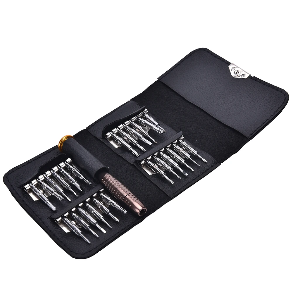 Screwdriver Set 25 In 1 Torx Multifunctional Opening Repair Tool Set Precision Screwdriver For Phones Tablet PC
Screwdriver Set 25 In 1 Torx Multifunctional Opening Repair Tool Set Precision Screwdriver For Phones Tablet PC