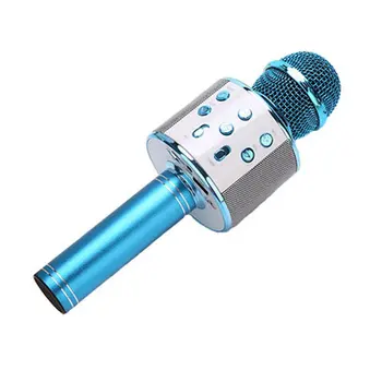 KTV Wireless Karaoke Handheld Microphone USB Player Mic Speaker Portable Christmas Birtay Home Party Handheld Microfone
KTV Wireless Karaoke Handheld Microphone USB Player Mic Speaker Portable Christmas Birtay Home Party Handheld Microfone