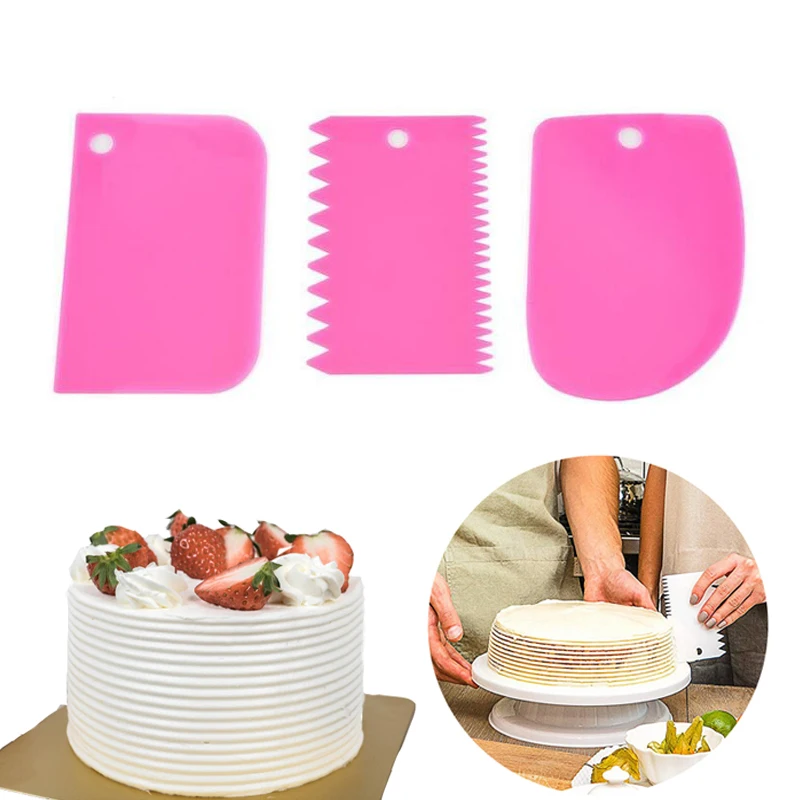 3PCS/Lot Cream Scraper Irregular Teeth Edge DIY Scraper Cake Decorating Fondant pastry cutters Baking Spatulas Tools
3PCS/Lot Cream Scraper Irregular Teeth Edge DIY Scraper Cake Decorating Fondant pastry cutters Baking Spatulas Tools