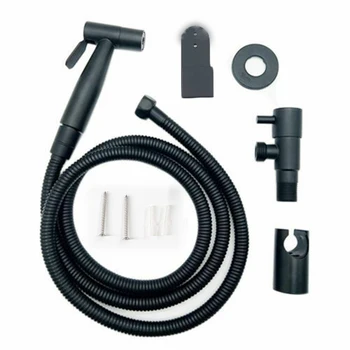 304 Stainless Steel Black Handheld Bidet Spray Shower Sprayer+Holder+Hose Set For Bathroom Hand Sprayer Shower Head
304 Stainless Steel Black Handheld Bidet Spray Shower Sprayer+Holder+Hose Set For Bathroom Hand Sprayer Shower Head