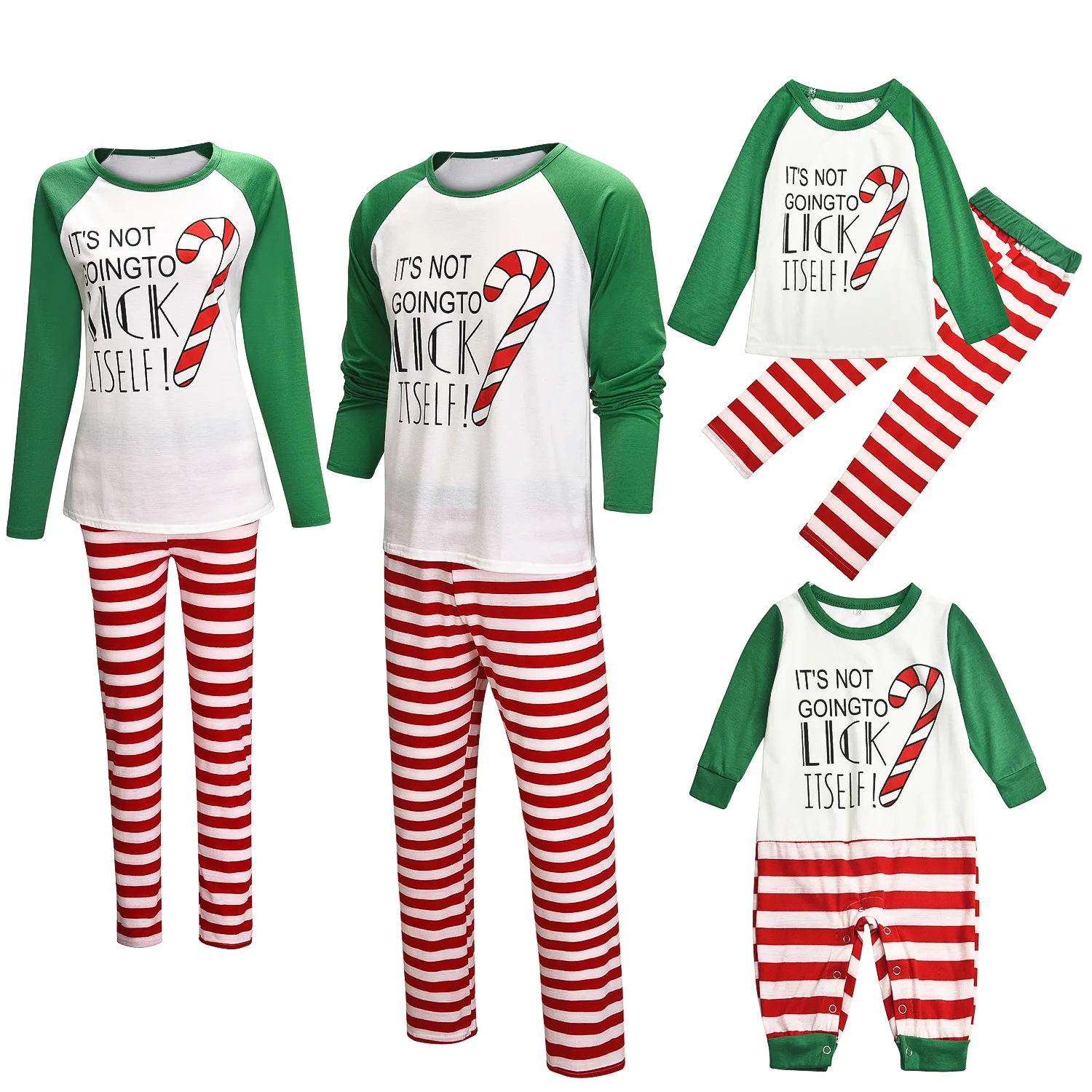 Green Print Shirts + Red Striped Pants Family Matching Pajamas Autumn Winter Matching Couple Outfits Christmas Pjs Set
Green Print Shirts + Red Striped Pants Family Matching Pajamas Autumn Winter Matching Couple Outfits Christmas Pjs Set