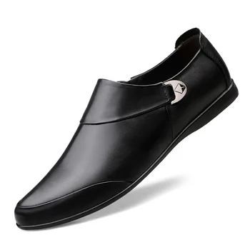 2020 fashion men's shoes casual genuine leather cow loafers male classics brown black big size 46 shoe man driving shoes for men 
2020 fashion men's shoes casual genuine leather cow loafers male classics brown black big size 46 shoe man driving shoes for men