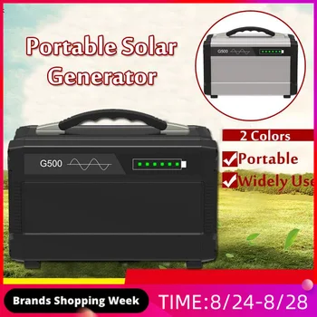 600W/1000W Portable Solar Inverter Generator Pure Sine Waves Outdoor UPS Battery Charge Powers Supply Energy Storage
600W/1000W Portable Solar Inverter Generator Pure Sine Waves Outdoor UPS Battery Charge Powers Supply Energy Storage