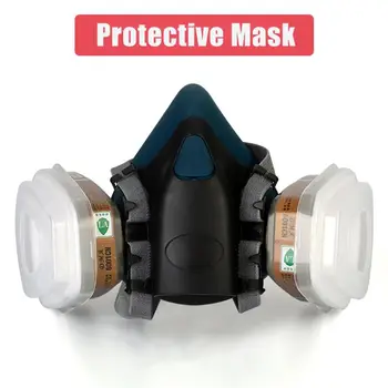 Anti-saliva Dust-proof Half Face Respirator Dust Gas Mask for Painting Spray Pesticide Chemical Smoke Fire Protection
Anti-saliva Dust-proof Half Face Respirator Dust Gas Mask for Painting Spray Pesticide Chemical Smoke Fire Protection