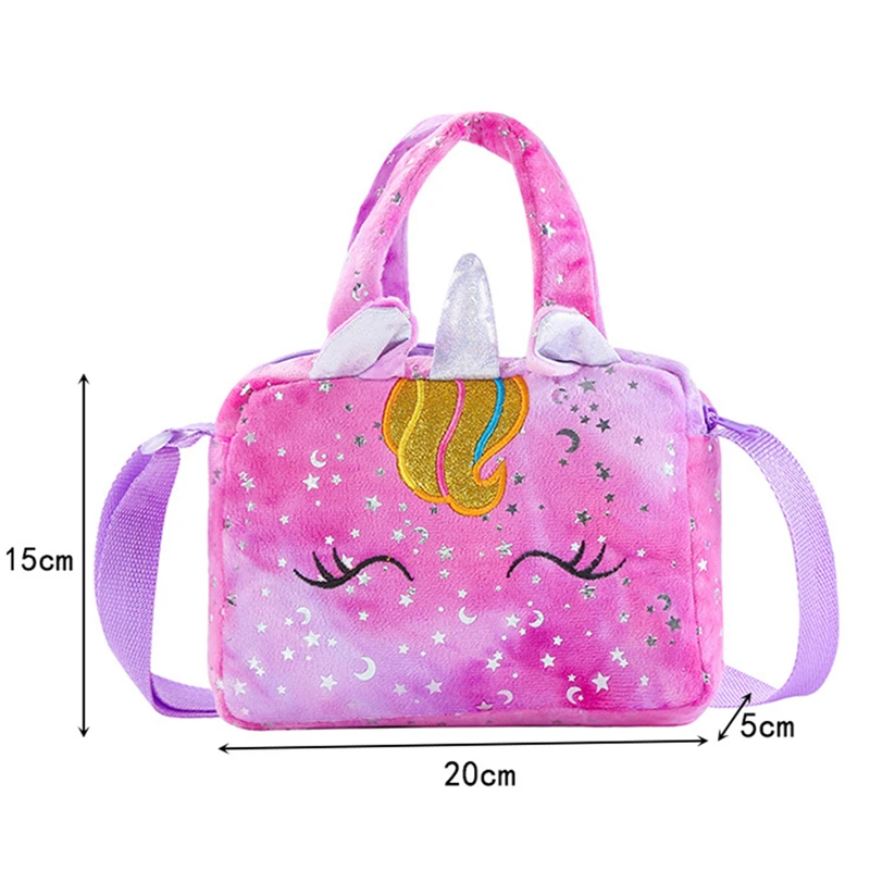 Soft Plush Unicorn Trendy Totes Bag For Kids Soft Plush Unicorn Trendy Totes Bag For Kids
