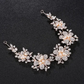 Bridal Headdress Wedding Hair Ornament Alloy Flower Bridal Headbands For Wedding Hair Accessories Rhinestone TS87
Bridal Headdress Wedding Hair Ornament Alloy Flower Bridal Headbands For Wedding Hair Accessories Rhinestone TS87