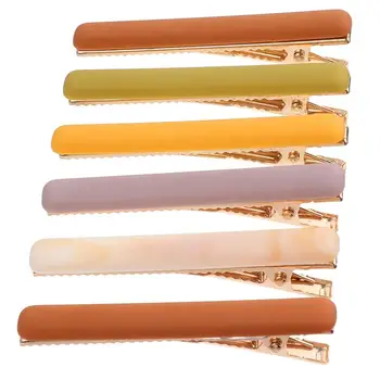 6pcs Simple Hairpin Duckbill Clip Bangs Clip Decoration Hair Accessories 
6pcs Simple Hairpin Duckbill Clip Bangs Clip Decoration Hair Accessories