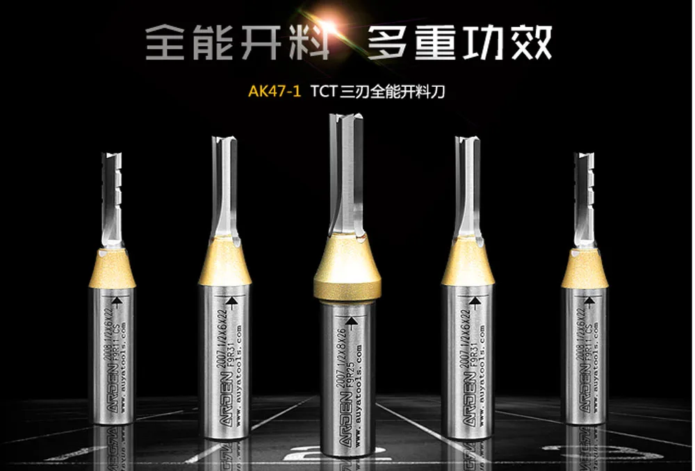AK47-1TCT Three-flute cnc cutter fast speed to move scrap slotting tool for cnc router cnc milling machine
AK47-1TCT Three-flute cnc cutter fast speed to move scrap slotting tool for cnc router cnc milling machine