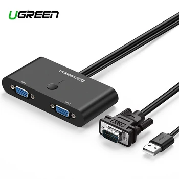 Ugreen VGA Switch 2 In 1 Out Converter 1920*1440 Switcher VGA for Projector Monitor SmartBox VGA Cable Male to Female Switch VGA
Ugreen VGA Switch 2 In 1 Out Converter 1920*1440 Switcher VGA for Projector Monitor SmartBox VGA Cable Male to Female Switch VGA