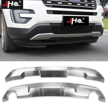 JHO Stainless Steel Front Rear Bumper Guard Protector Cover For 2.3L Turbocharged Ford Explorer 2016 2017 Car Steel Skid Plate
JHO Stainless Steel Front Rear Bumper Guard Protector Cover For 2.3L Turbocharged Ford Explorer 2016 2017 Car Steel Skid Plate