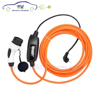 Mode 2 IEC 62169 Type 2 EV Charger 10Meter 16Amp Car Charging Cable Portable EV Charger EU Schuko Plug 
Mode 2 IEC 62169 Type 2 EV Charger 10Meter 16Amp Car Charging Cable Portable EV Charger EU Schuko Plug