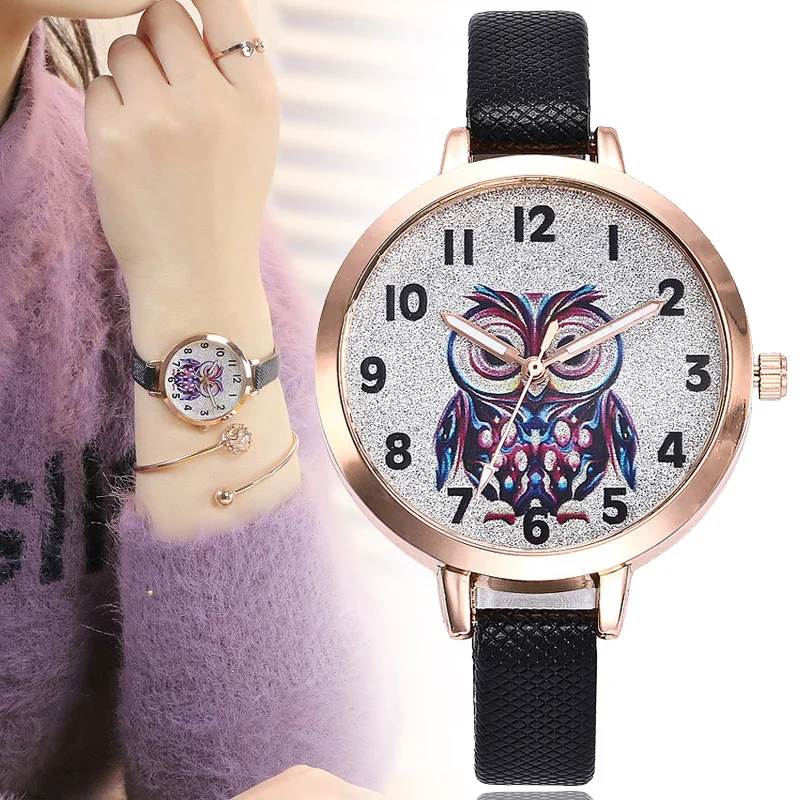 Exquisite Women Quartz Watch Simple Printed Animal Numbers Alloy Dial with PU Wrist Strap A66
Exquisite Women Quartz Watch Simple Printed Animal Numbers Alloy Dial with PU Wrist Strap A66