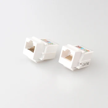 8P8C RJ45 Cat5e Cat6 UTP Keystone Jack Connector Adapter for Wall Plate toolless 90 degree Internet Network Ethernet Lan Cable 
8P8C RJ45 Cat5e Cat6 UTP Keystone Jack Connector Adapter for Wall Plate toolless 90 degree Internet Network Ethernet Lan Cable