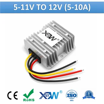 XWST 5-11V 5V 6V 9V to 12V 5A 8A 10A Output DC to DC Step Up Boost Power Converter Waterproof IP67 12vdc Voltage Regulator
XWST 5-11V 5V 6V 9V to 12V 5A 8A 10A Output DC to DC Step Up Boost Power Converter Waterproof IP67 12vdc Voltage Regulator