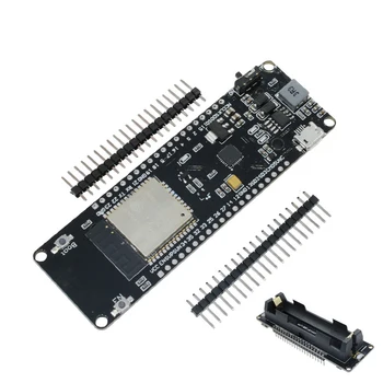 ESP32 ESP-32S For WeMos WiFi Wireless Bluetooth Development Board CP2102 CP2104 Module With 18650 Battery Charging Case For Lua
ESP32 ESP-32S For WeMos WiFi Wireless Bluetooth Development Board CP2102 CP2104 Module With 18650 Battery Charging Case For Lua
