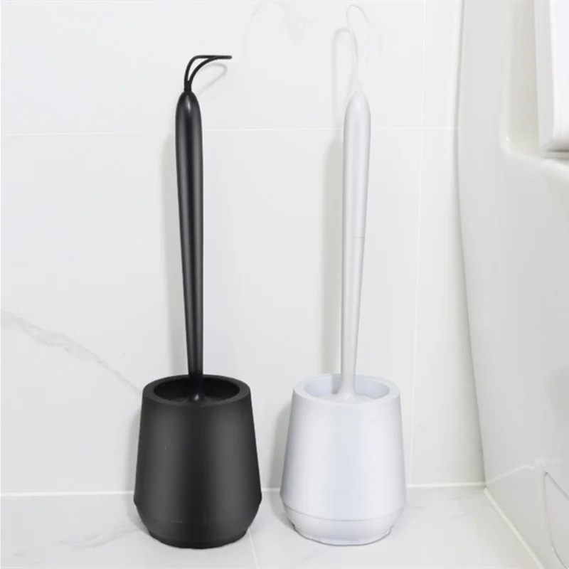 New Creative Toilet Brush Set Plastic Silicone No Dead Corner Soft Bristles Cleaning Brush Bathroom Toilet Long Handle Brush
New Creative Toilet Brush Set Plastic Silicone No Dead Corner Soft Bristles Cleaning Brush Bathroom Toilet Long Handle Brush