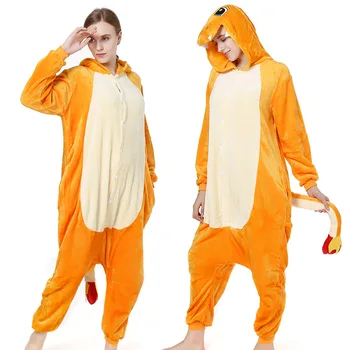 Adults Animal Pajamas Sets Cartoon Sleepwear Cosplay Zipper Women Men Winter Unisex Flannel Charmander Dinosaur Pajamas
Adults Animal Pajamas Sets Cartoon Sleepwear Cosplay Zipper Women Men Winter Unisex Flannel Charmander Dinosaur Pajamas