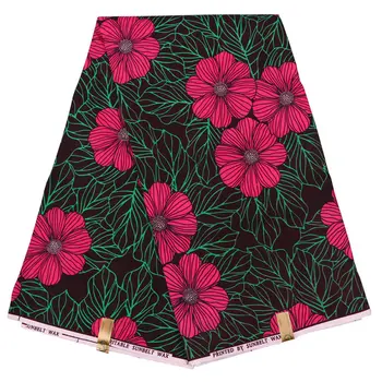 2020 New Real Dutch Wax Red Flowers And Green Leaf Print Fabric African Fabric Pagne Wax
2020 New Real Dutch Wax Red Flowers And Green Leaf Print Fabric African Fabric Pagne Wax