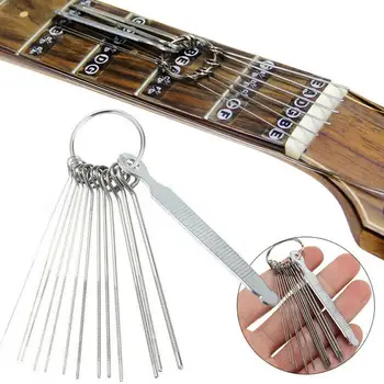 13 String Saw Rods Guitar Bridge Pin Hole Tool Saw Slotting Guitar Rods Filing Slot String Nut Frets Set Groove Bass W1P1
13 String Saw Rods Guitar Bridge Pin Hole Tool Saw Slotting Guitar Rods Filing Slot String Nut Frets Set Groove Bass W1P1