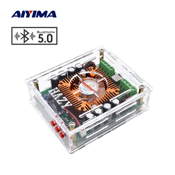 AIYIMA Bluetooth Power Home Amplifier Audio 4x50W TDA7850 Class AB Mini Amp 4 Channel HiFi Stereo Car Sound Speaker Amplifier
AIYIMA Bluetooth Power Home Amplifier Audio 4x50W TDA7850 Class AB Mini Amp 4 Channel HiFi Stereo Car Sound Speaker Amplifier