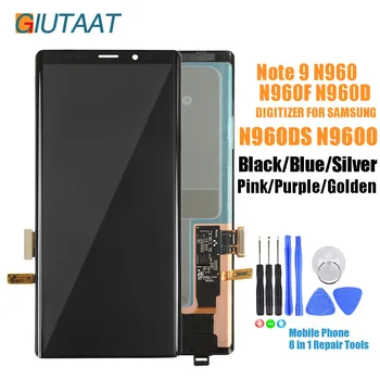 For Samsung Note 9 LCD Screen Touch Digitizer Sensor Glass Assembly N960 Frame For Galaxy N9600 Display N960F N960D N960DS Tools
For Samsung Note 9 LCD Screen Touch Digitizer Sensor Glass Assembly N960 Frame For Galaxy N9600 Display N960F N960D N960DS Tools