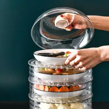 4pcs Heat Shield Food Cover Dustproof Food Protector Cover Plastic Cake Cover For Kitchen (Lid+2pcs Short Grid+Tall Grid)
4pcs Heat Shield Food Cover Dustproof Food Protector Cover Plastic Cake Cover For Kitchen (Lid+2pcs Short Grid+Tall Grid)