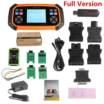 Full version of OBDSTAR X300 PRO3 Key Master with Immobiliser+Odometer Adjustment+EEPROM/PIC+OBDII+ G & H Chip All Keys Lost
Full version of OBDSTAR X300 PRO3 Key Master with Immobiliser+Odometer Adjustment+EEPROM/PIC+OBDII+ G & H Chip All Keys Lost