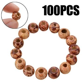 100pcs 10mm Mixed Large Hole Wooden Beads DIY Breading Painted Drum Wood Beads Bracelet Jewelry Charms Crafts Making Accessories
100pcs 10mm Mixed Large Hole Wooden Beads DIY Breading Painted Drum Wood Beads Bracelet Jewelry Charms Crafts Making Accessories
