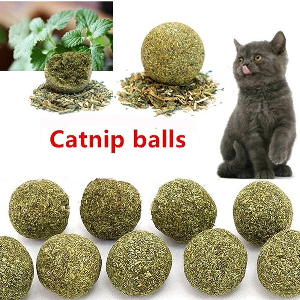 Pet Catnip Toys Edible Catnip Ball Safety Healthy Cat Min Favor Home Chasing Catnip Ball Cat Favor Toy Supplies Cat Ball Toy
Pet Catnip Toys Edible Catnip Ball Safety Healthy Cat Min Favor Home Chasing Catnip Ball Cat Favor Toy Supplies Cat Ball Toy