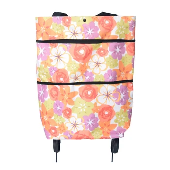 Shopping Bag Portable Groceries On Wheels Fashion Lightweight Large Capacity Cart Eco-friendly Reusable Home Folding
Shopping Bag Portable Groceries On Wheels Fashion Lightweight Large Capacity Cart Eco-friendly Reusable Home Folding