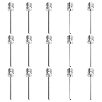 15 Pieces Inflating Needle Inflation Pins Nozzle Replacement for Football Basketball Soccer Ball Bike Toys
15 Pieces Inflating Needle Inflation Pins Nozzle Replacement for Football Basketball Soccer Ball Bike Toys