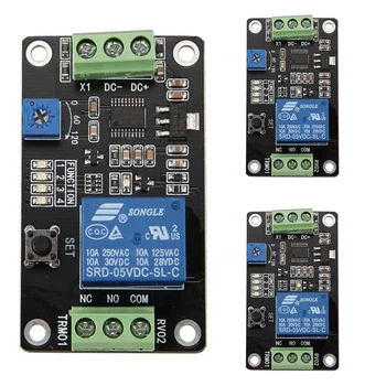 TRM01 Time Delay Relay Module / Self-Locking / Delay Switch / Power-on Delay Pull-in / Disconnect / Super 555 Timer 
TRM01 Time Delay Relay Module / Self-Locking / Delay Switch / Power-on Delay Pull-in / Disconnect / Super 555 Timer