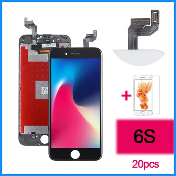 20pcs AAA+ Quality LCD Assembly Screen For iPhone 6S LCD Display with Touch Screen No Dead Pixel Digitizer Black White
20pcs AAA+ Quality LCD Assembly Screen For iPhone 6S LCD Display with Touch Screen No Dead Pixel Digitizer Black White