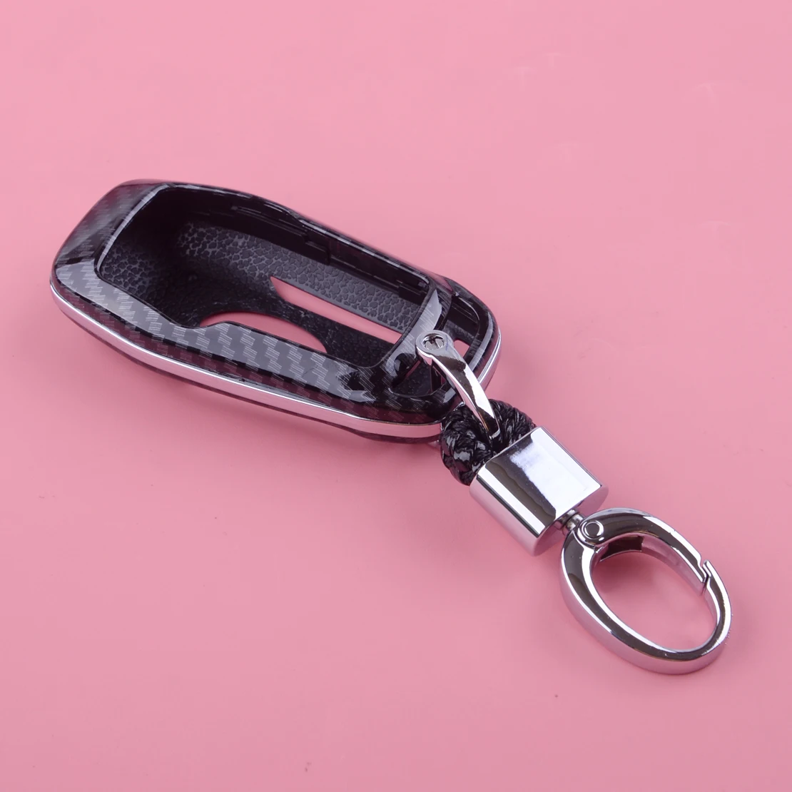 DWCX Carbon Fiber Texture Hard Smart Key Cover Shell Chain Case Fit for Ford Lincoln MKZ MKX MKC Fusion Explorer Mustang Edge
DWCX Carbon Fiber Texture Hard Smart Key Cover Shell Chain Case Fit for Ford Lincoln MKZ MKX MKC Fusion Explorer Mustang Edge