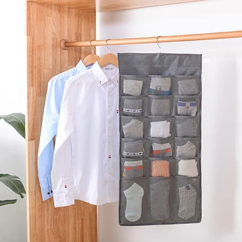 15/30 Grids Oxford Cloth Double Sides Socks Bra Underwear Rack Hanger Storage Organizer Bag Wall Wardrobe Organiser Hanging Bags
15/30 Grids Oxford Cloth Double Sides Socks Bra Underwear Rack Hanger Storage Organizer Bag Wall Wardrobe Organiser Hanging Bags