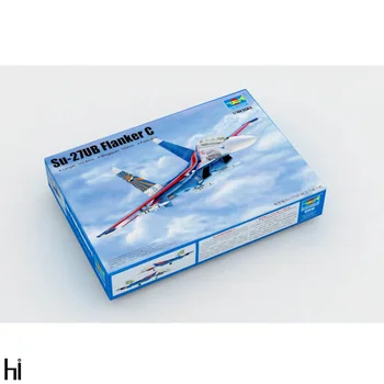 

Trumpeter 1/144 03916 Russian Su-27UB Flanker-C Fighter Military Plane Assembly Plastic Toy Model Building Kit