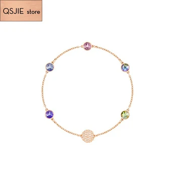 QSJIE High-quality SWA series invisible , colorful look suitable for women's all-round Bracelet
QSJIE High-quality SWA series invisible , colorful look suitable for women's all-round Bracelet