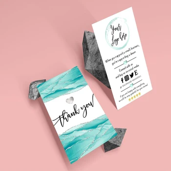 Custom TEAL Silver Thank You For Your Order Card || Turquoise Business Insert Card Template | MINI Parcel Insert || Packaging
Custom TEAL Silver Thank You For Your Order Card || Turquoise Business Insert Card Template | MINI Parcel Insert || Packaging