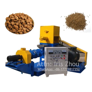 RL-DGP80-B new arrival 200-300kg/h dry dog food make machine floating fish feed extruder fit for many kinds of animal
RL-DGP80-B new arrival 200-300kg/h dry dog food make machine floating fish feed extruder fit for many kinds of animal