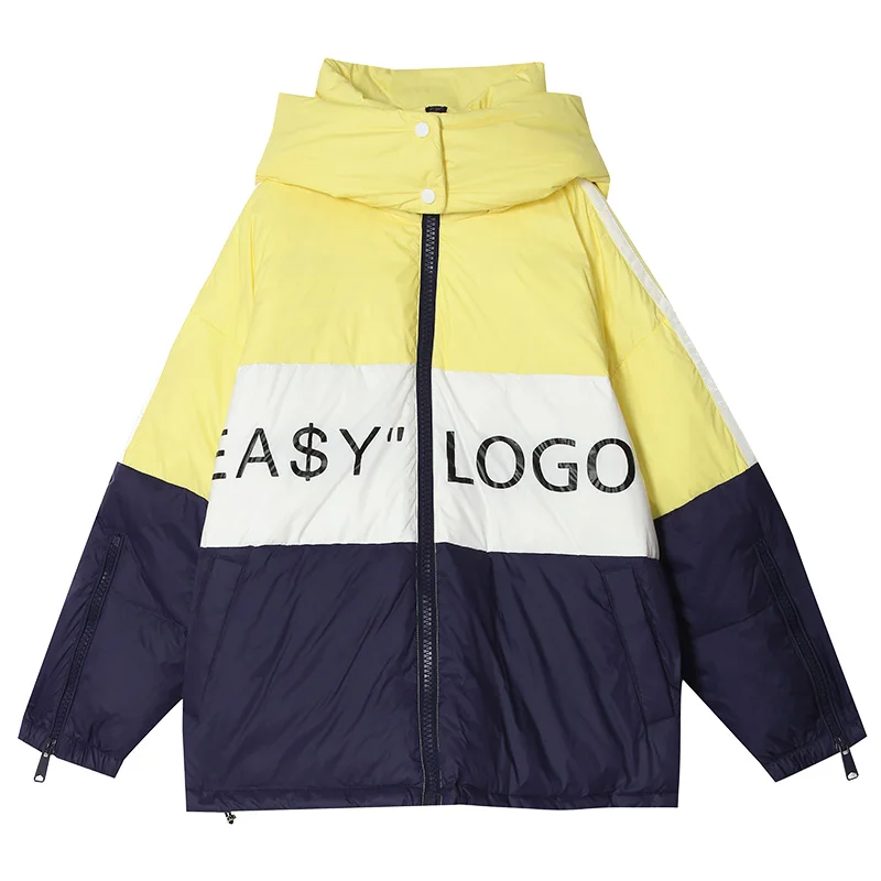 2020 New Autumn Winter Stitching Mid-Length Down Jacket Women's White Duck Down Thick Warm Coat Overcoat Outwear Woman Parkas
2020 New Autumn Winter Stitching Mid-Length Down Jacket Women's White Duck Down Thick Warm Coat Overcoat Outwear Woman Parkas